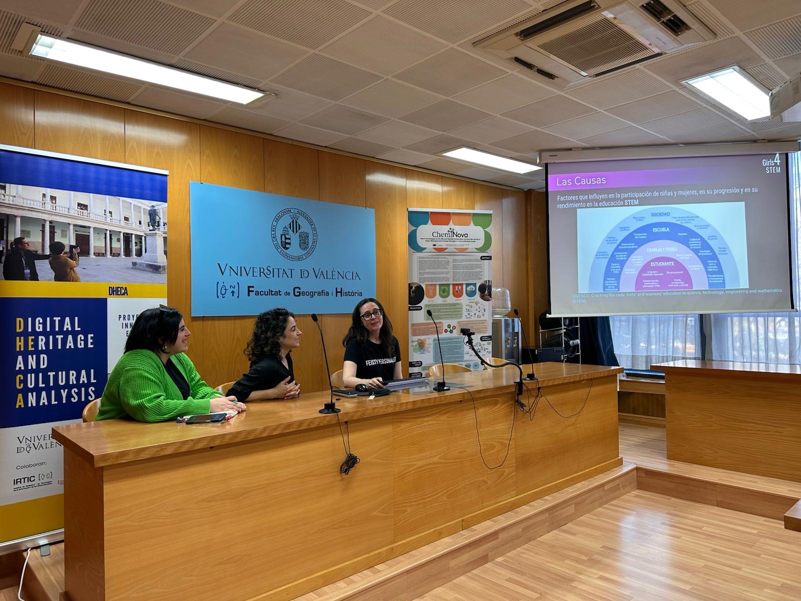 Jornada de Innovación Educativa «Patrimonio y Ciencia por la Igualdad: una perspectiva desde los ODS» en la Universitat de València